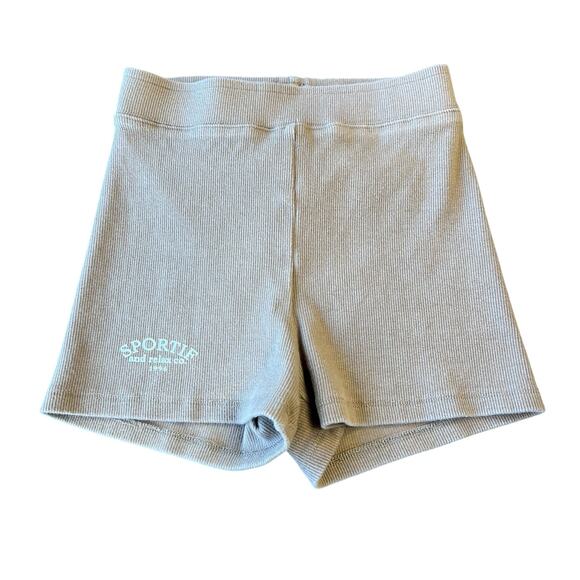 Princess Polly Shorts Women US 2 Tan Pull On Biker Shorts Stretchy Activewear - Picture 1 of 8